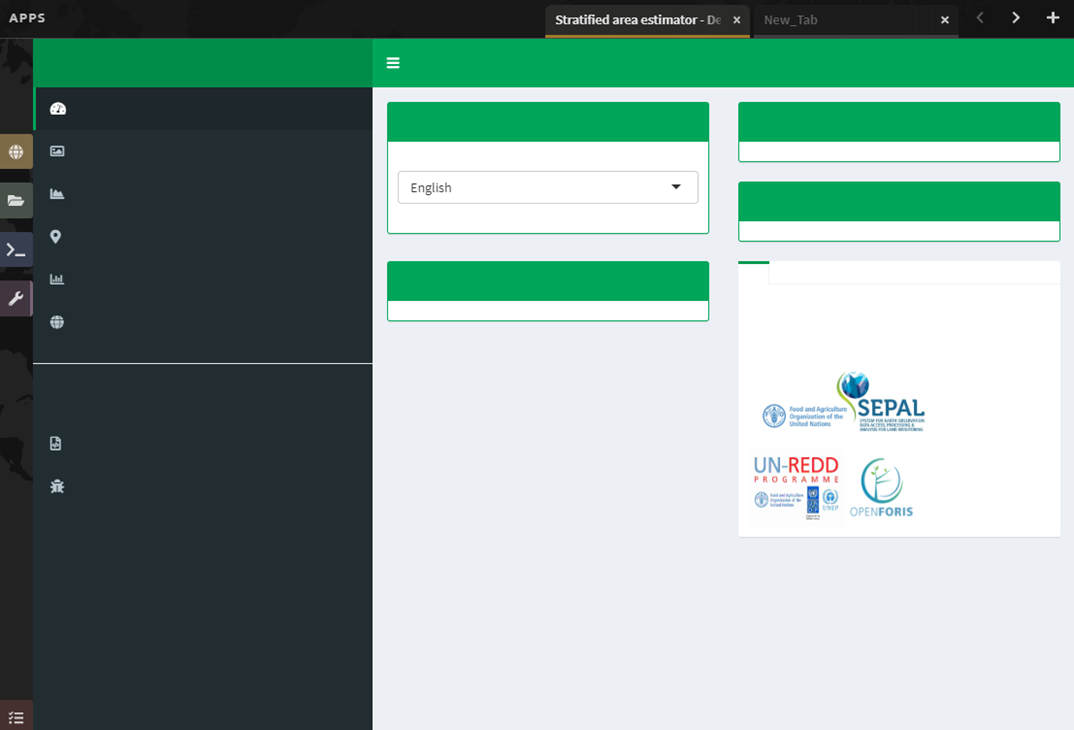 Failure of the stratified area estimator tool