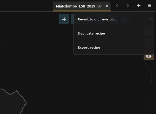 After saving, the menu adds a **Revert to old revision** option.