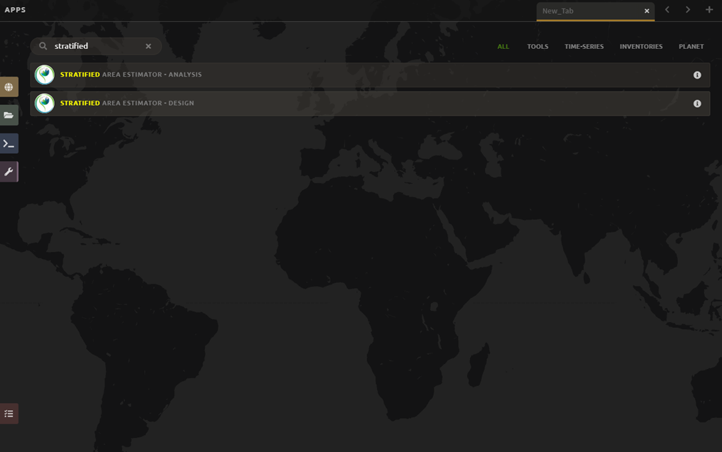 Stratified Area Estimator-Design tool