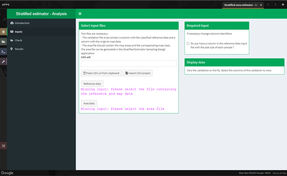 The stratified estimator analysis tool